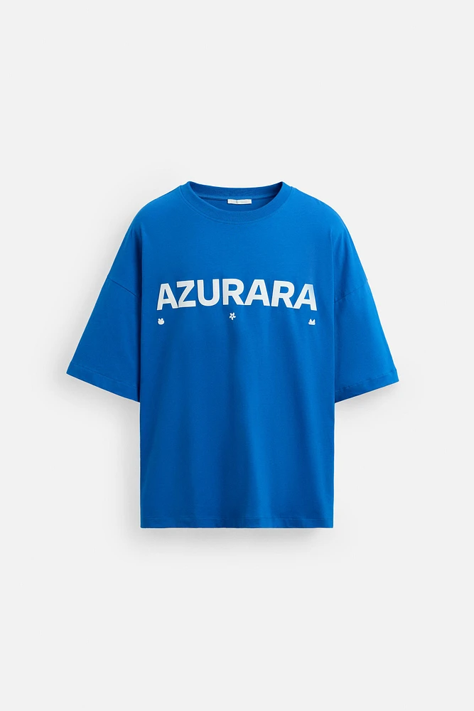 TEXT PRINT T-SHIRT