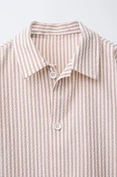 SEERSUCKER STRIPED SHIRT
