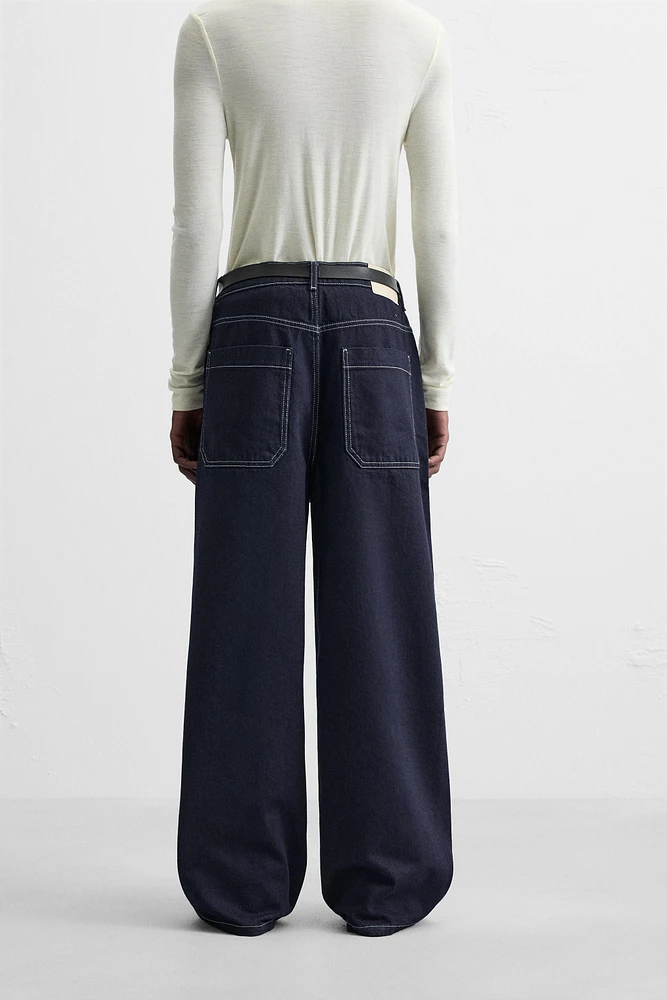 JEAN WIDE LEG BAGGY