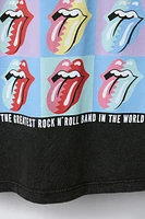 T-SHIRT EFFET DÉLAVÉ ROLLING STONES ©