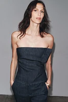 ZW COLLECTION DENIM TOP