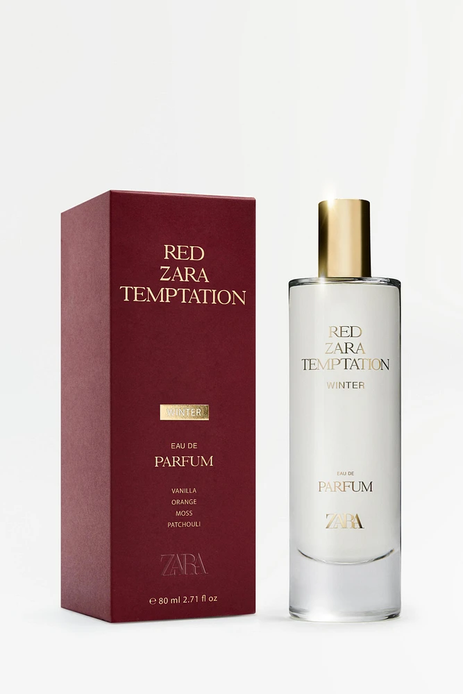 RED ZARA TEMPTATION WINTER EDP 80 ML (2.7 FL. OZ)