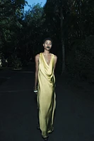ROBE FLUIDE SATINÉE ZW COLLECTION