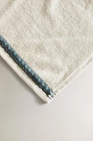 SERVIETTE DE BAIN LISERÉS COLORÉS