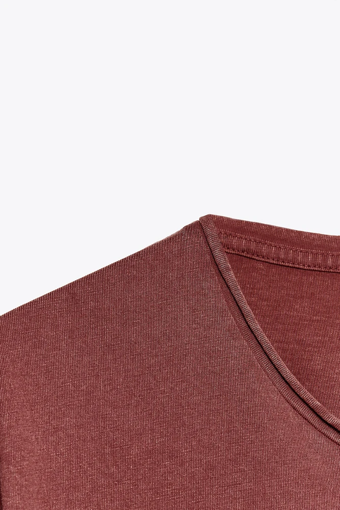 WASHED SHORT SLEEVE T-SHIRT