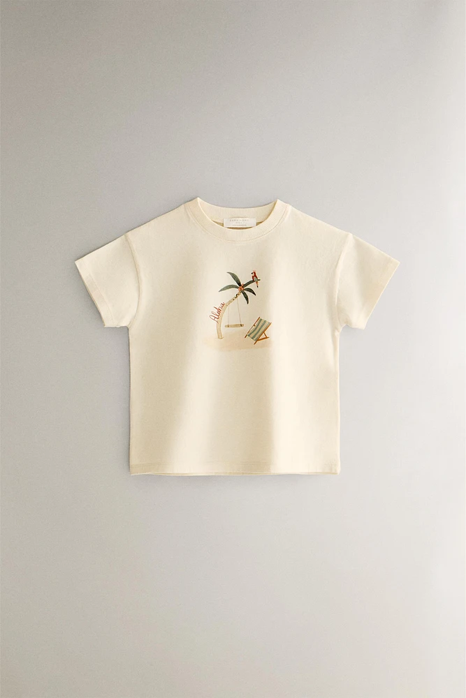 T-SHIRT ENFANT COTON PALMIER