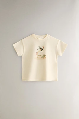T-SHIRT ENFANT COTON PALMIER