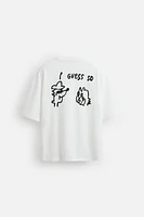 T-SHIRT IMPRIMÉ COMBIN