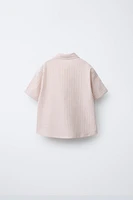 SEERSUCKER STRIPED SHIRT