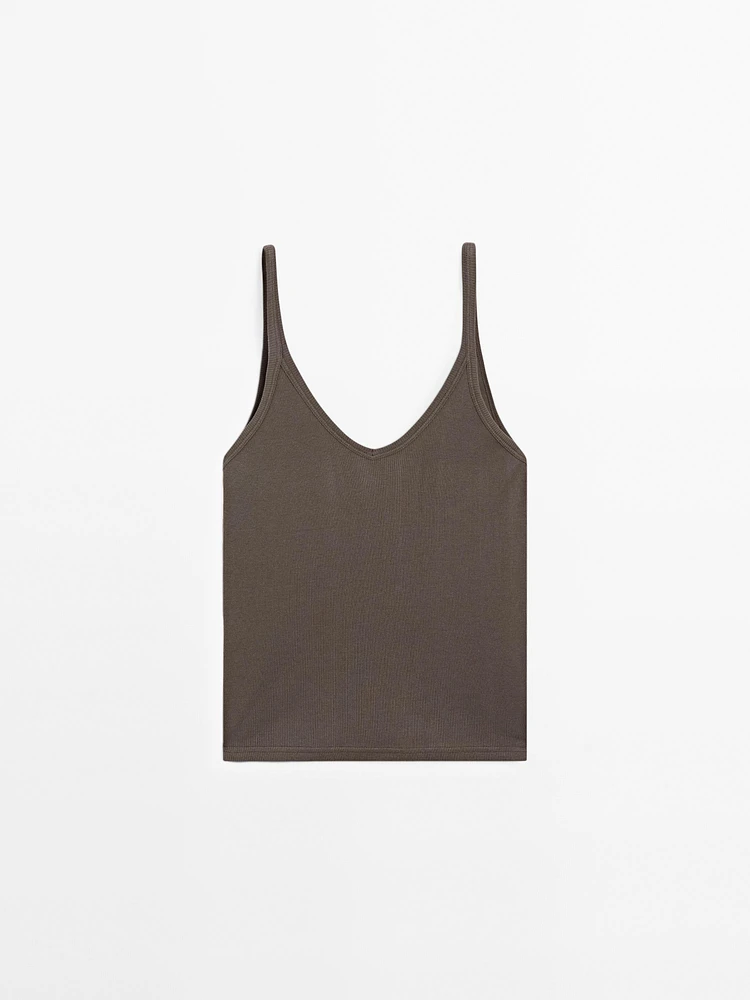 100% cotton tank top