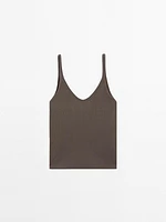 100% cotton tank top