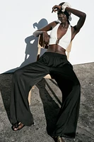 FLOWY WIDE LEG PANTS