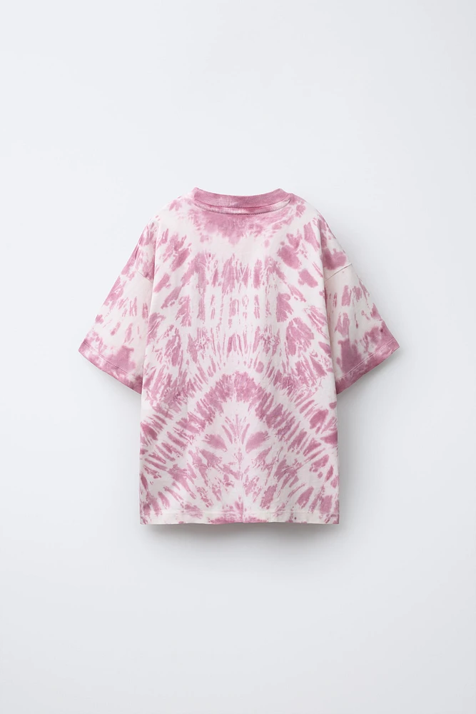TIE-DYE PRINT T-SHIRT