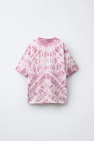 TIE-DYE PRINT T-SHIRT
