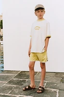 SPORTY T-SHIRT AND BERMUDA SET