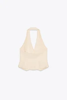 HALTER TAILORED VEST