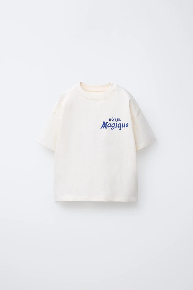 HÔTEL MAGIQUE © X ZARA PRINT T-SHIRT