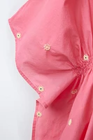 CAFTAN BRODÉ AVEC MIROIRS