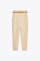 PANTALON RUSTIQUE CEINTURE