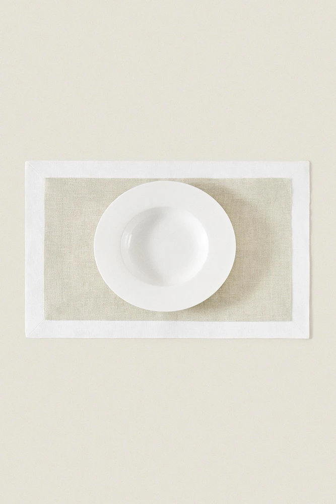 DOUBLE-LAYER PLACEMAT