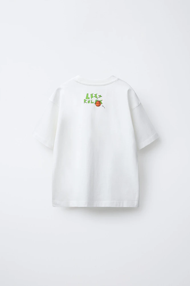 T-SHIRT IMPRIMÉ GRAFFITI