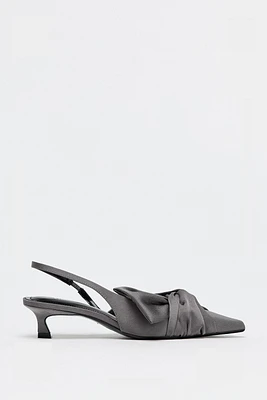 SLINGBACK KITTEN HEELS