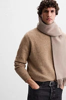 BRUSHED WOOL SWEATER