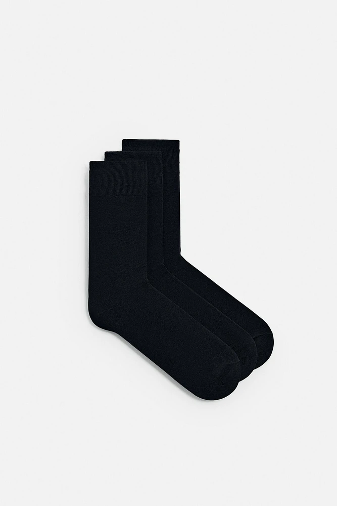 CHAUSSETTES MERCERISÉES LOT DE 3