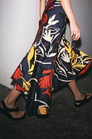 ZW COLLECTION PRINTED SKIRT