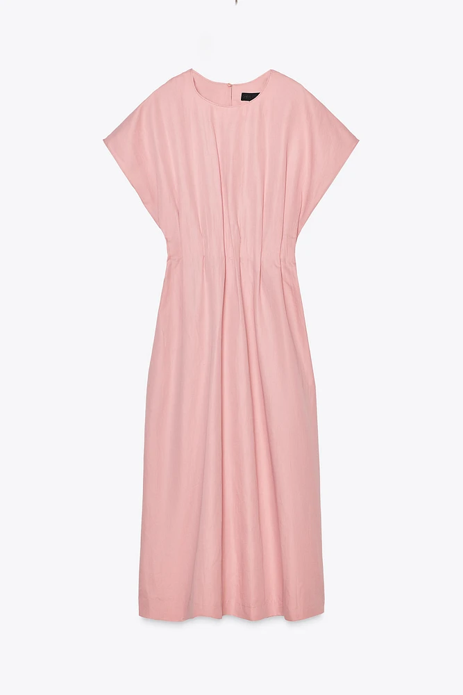 ZW COLLECTION PLEATED MIDI DRESS
