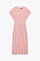 ZW COLLECTION PLEATED MIDI DRESS
