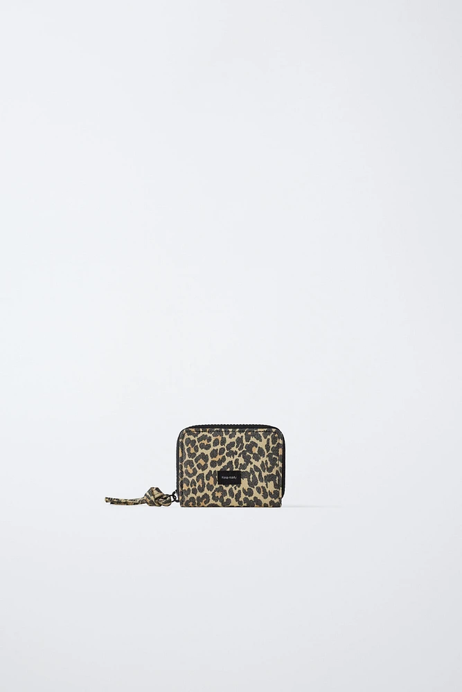 PORTEFEUILLE ANIMAL PRINT