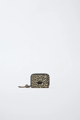 ANIMAL PRINT WALLET