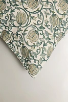 HOUSSE DE COUSSIN FLEURS
