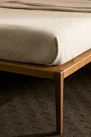 WOODEN BED FRAME