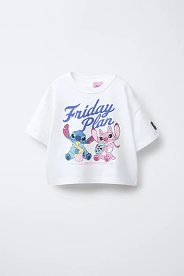 STITCH & ANGEL © DISNEY PRINT T-SHIRT