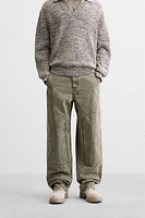 PANTALON DE TRAVAIL DÉLAVÉ