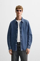 DENIM OVERSHIRT