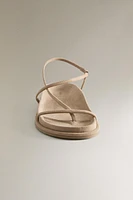 SANDALES CUIR BRIDES