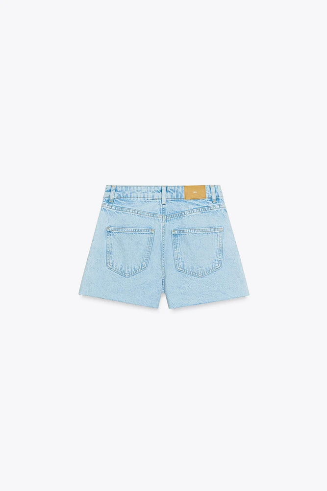 SHORT Z1975 EN JEAN TAILLE HAUTE
