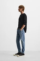 RIPPED SKINNY FIT JEANS