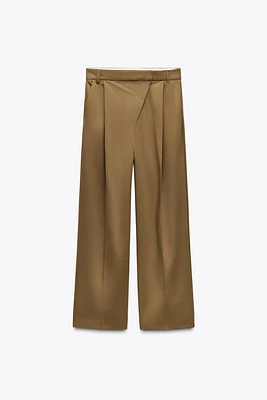 ASYMMETRIC FRONT PANTS