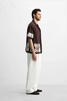 CHEMISE RELAXED FIT BRODÉE