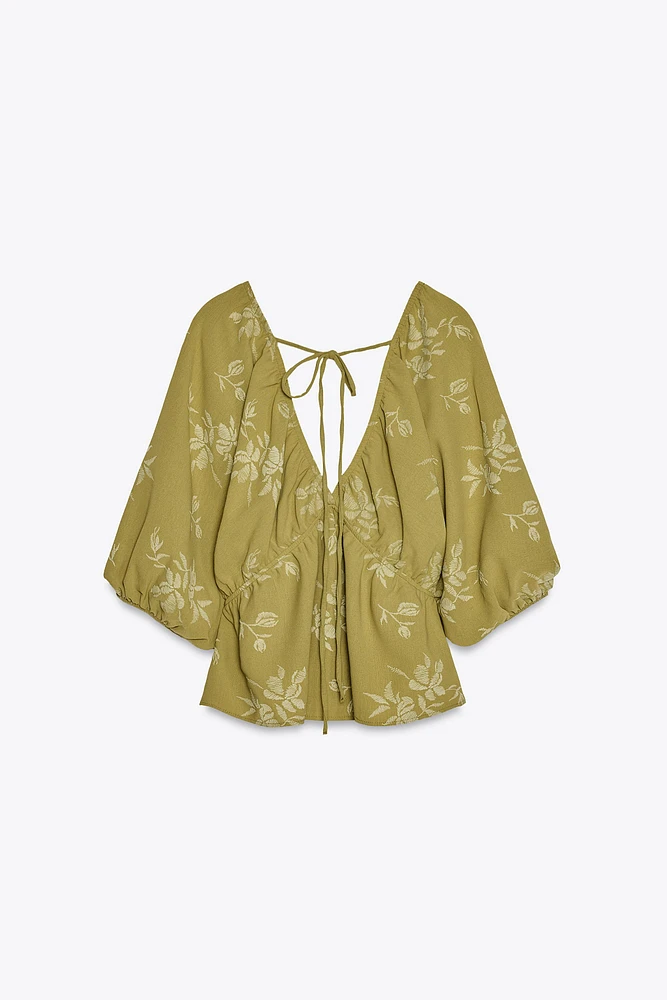 JACQUARD TOP