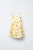 ROBE RAYURES FRAISES