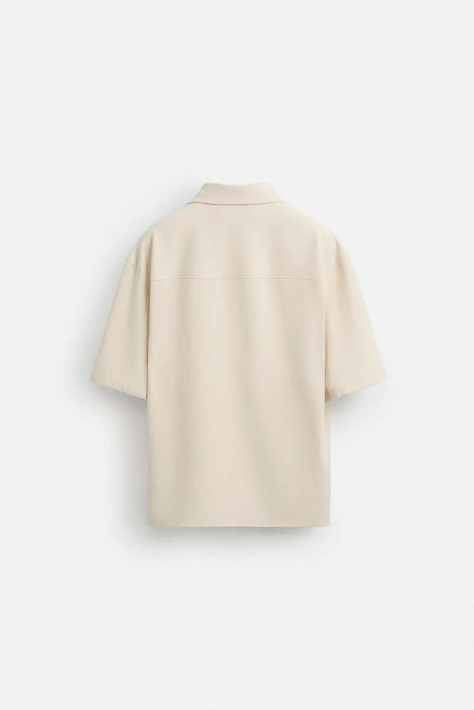 COMFORT ZIP POLO SHIRT