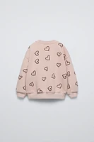 HEART SWEATSHIRT