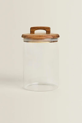 MEDIUM-SIZED WIDE STORAGE JAR