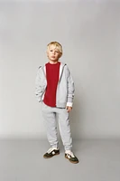 EMBROIDERED TEXT JOGGER PANTS