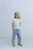 STITCHED BAGGY JEANS
